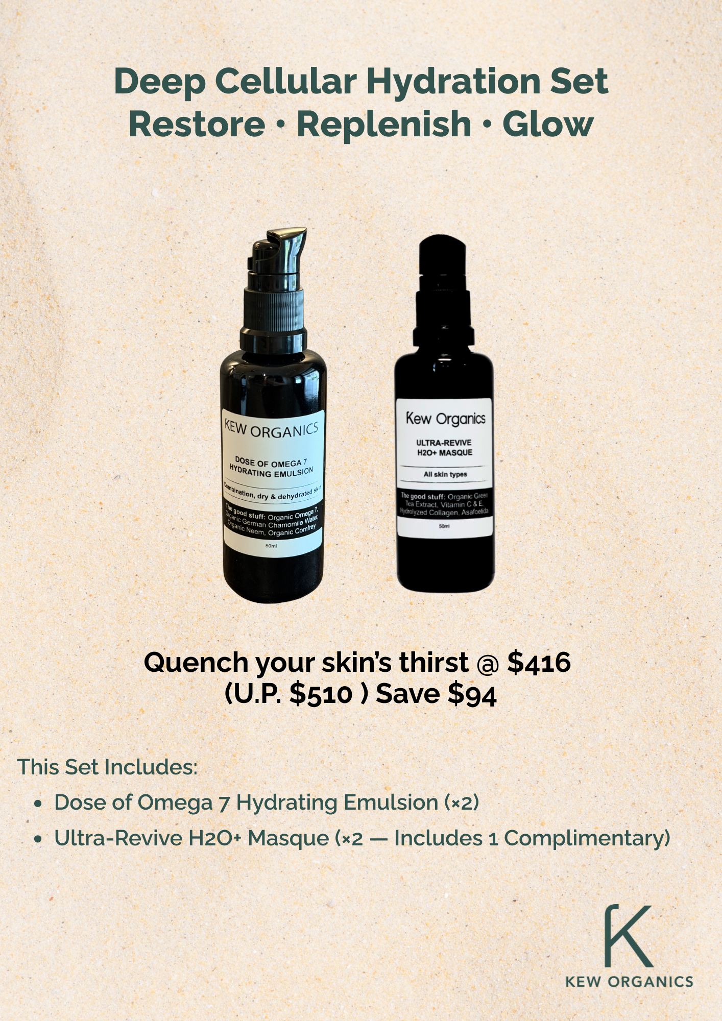 Deep Cellular Hydration Set