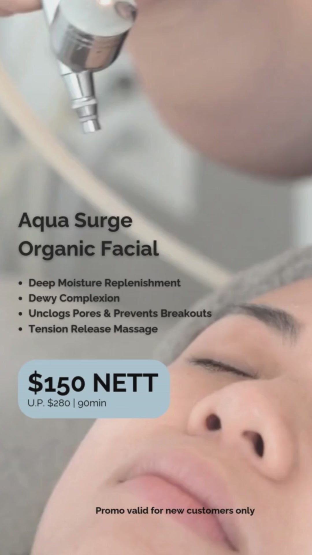 Aqua Surge Organic Facial